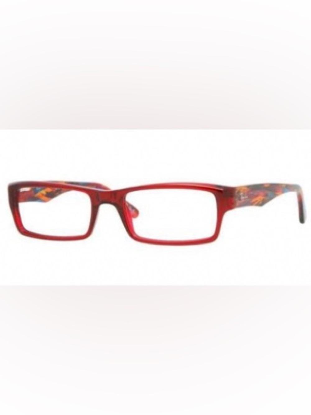 Ray-Ban Hawkeye Red Multi Watercolor Tortoise Eyeglasses Frames RB 5213 Case